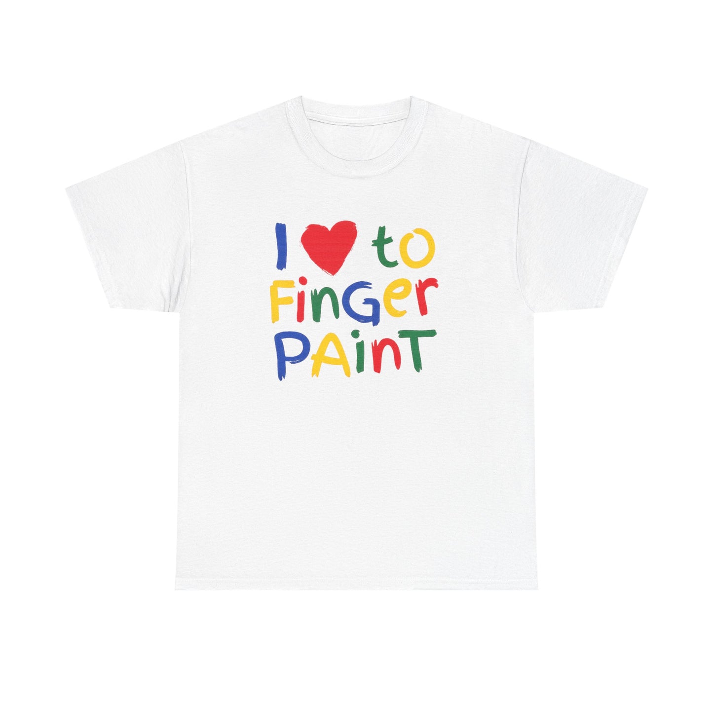 I Love to Finger Paint